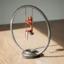 Escultura “Histórias que embalam a alma” 