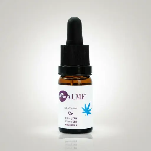 [ALM1226] Extrato Integral de Cânhamo Noite – CBN + CBD + Melatonina